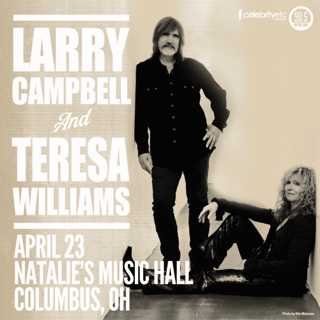 Larry Campbell & Teresa Williams - Natalie's Music Hall - IG Graphic